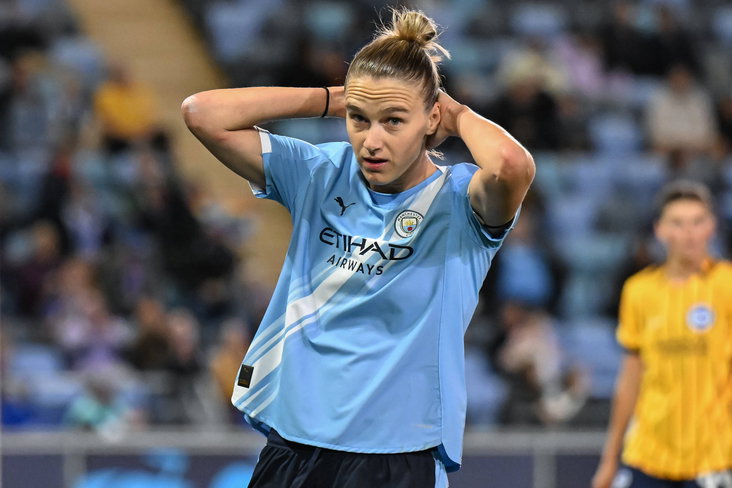 Vivianne Miedema baalt
