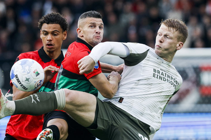 Jerdy Schouten tegen NEC