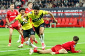 NAC viert de treffer van Mohamed Nassoh tegen FC Twente