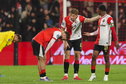 Aymen Sliti, Jan Plug en Givairo Read bij Feyenoord