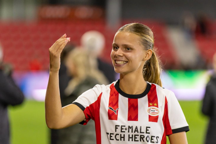 Lore Jacobs bij PSV