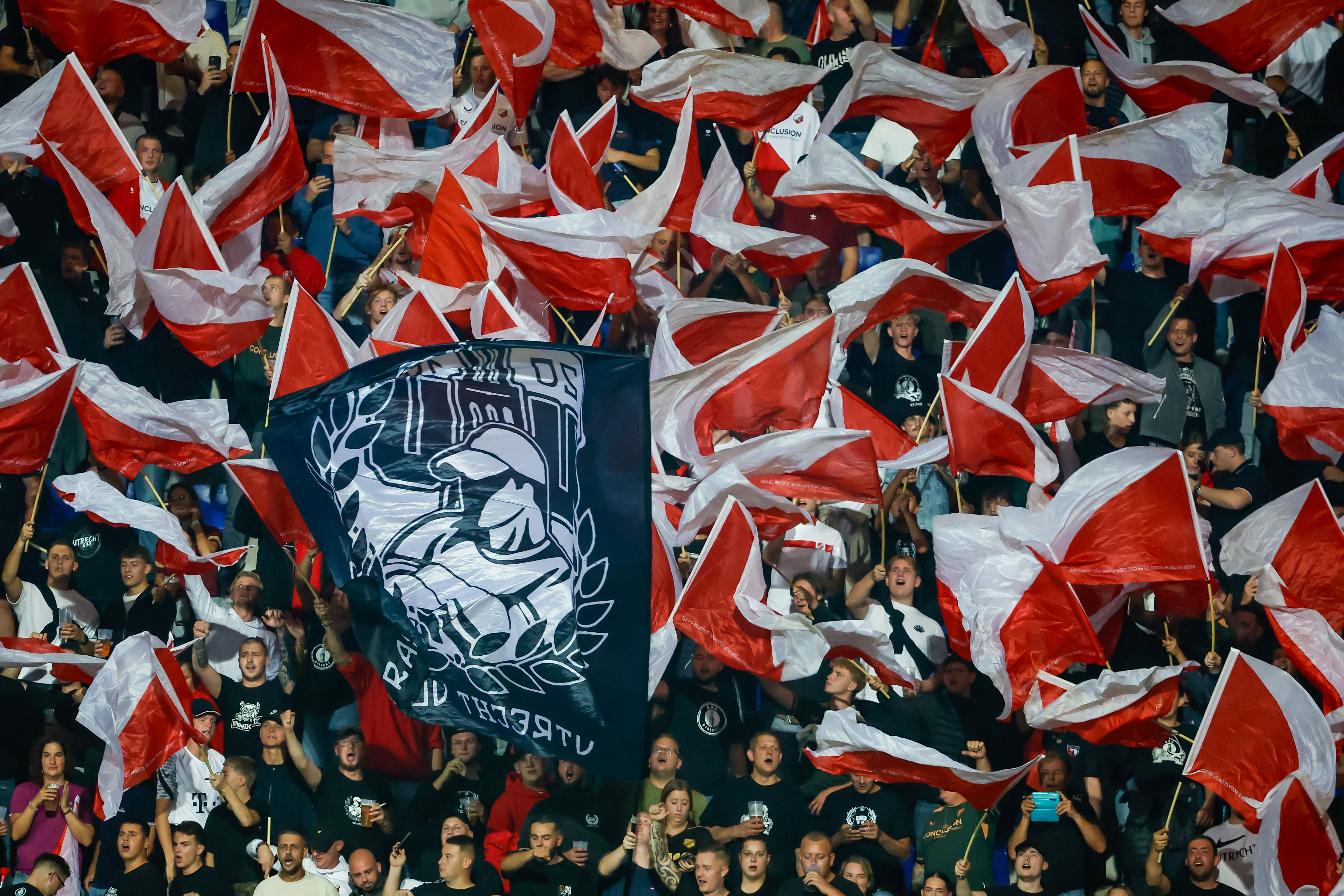 Supporters van FC Utrecht
