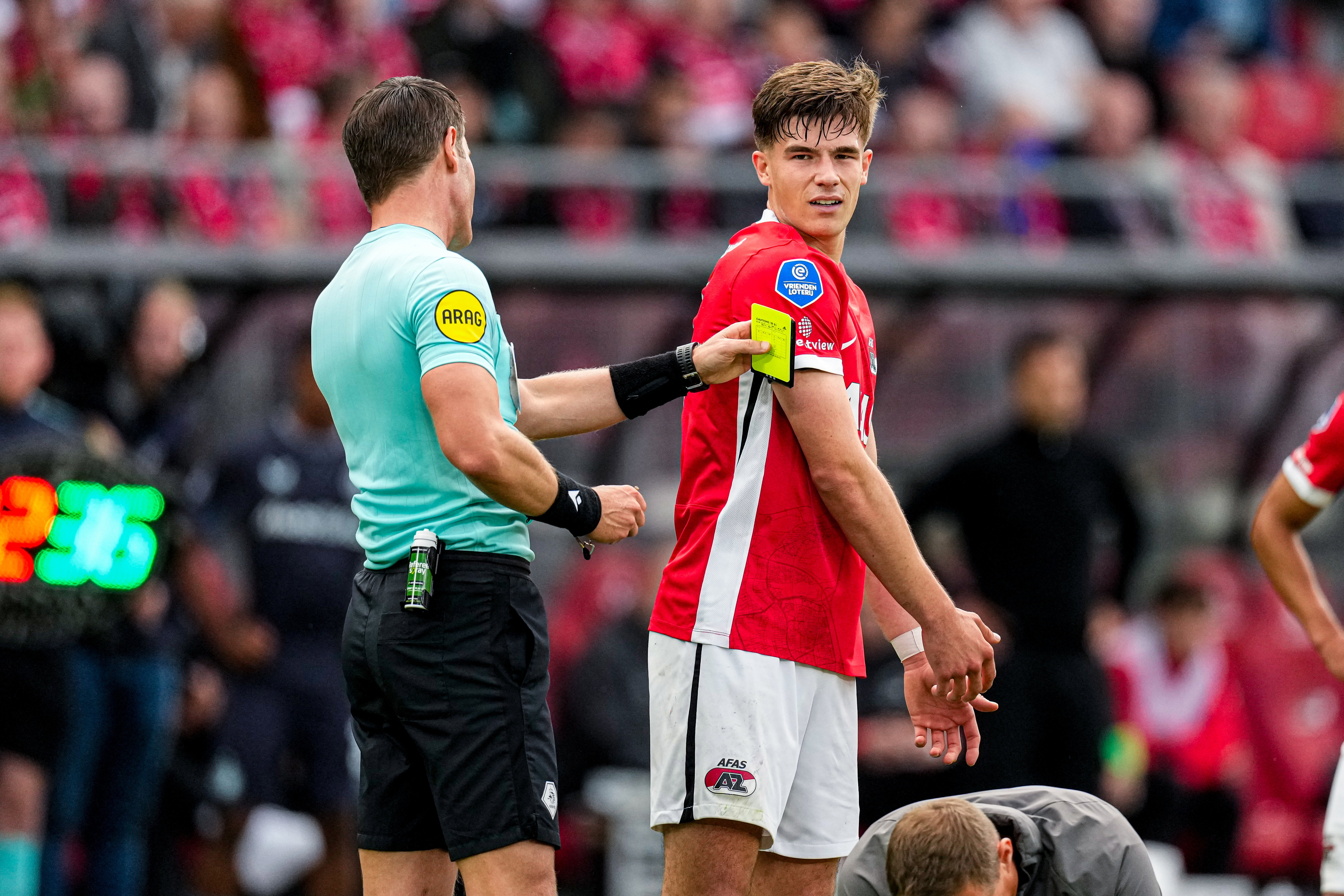 Wouter Goes wordt op de bon geslingerd
