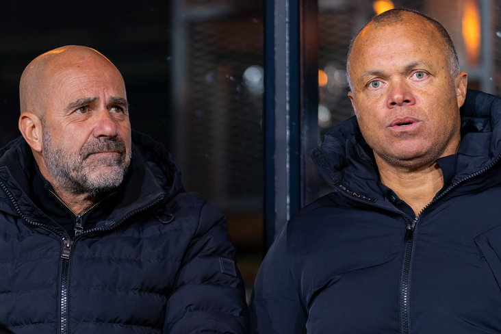 Peter Bosz en Earnest Stewart