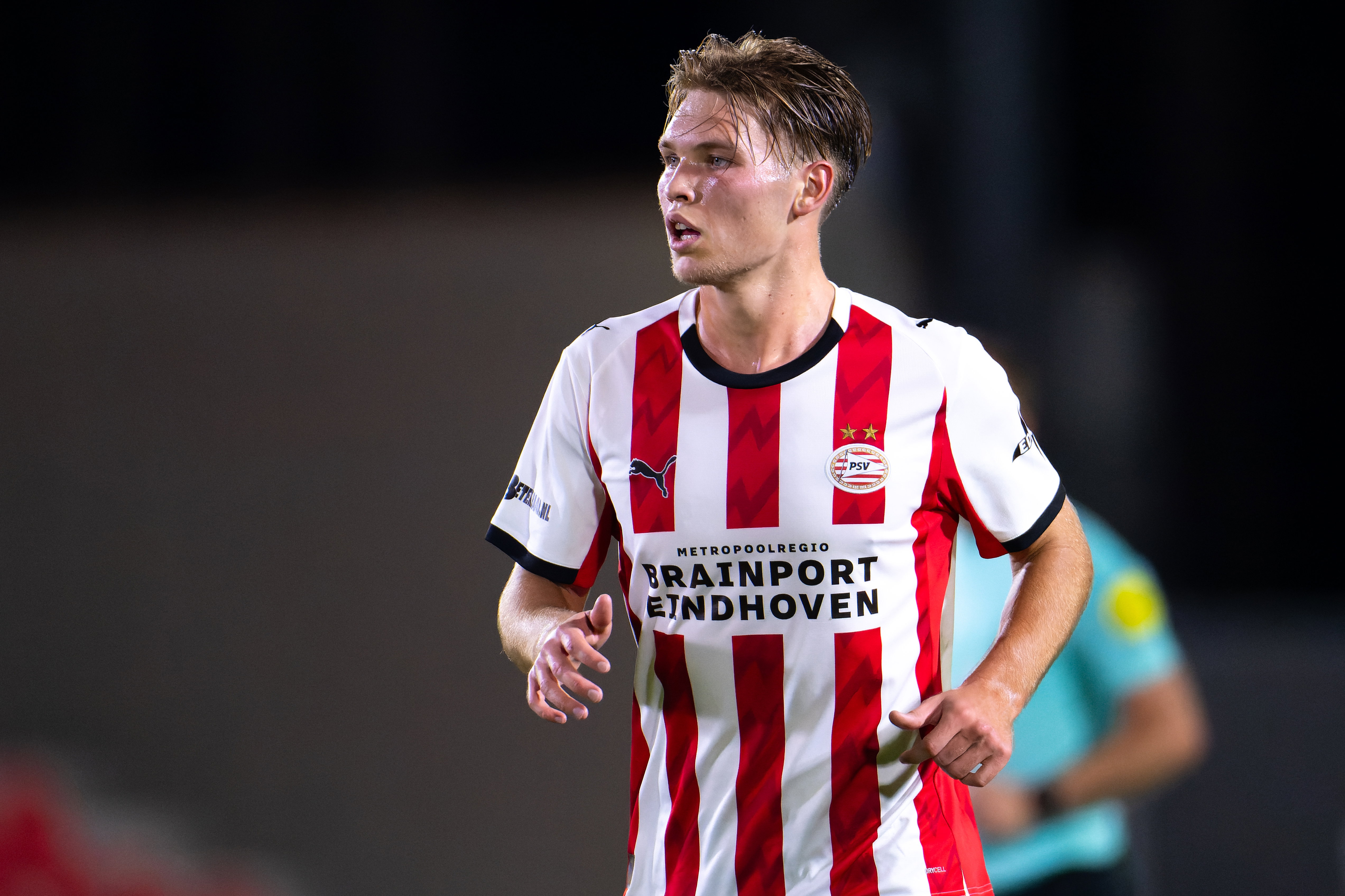 Joël van den Berg namens Jong PSV