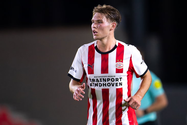 Joël van den Berg namens Jong PSV