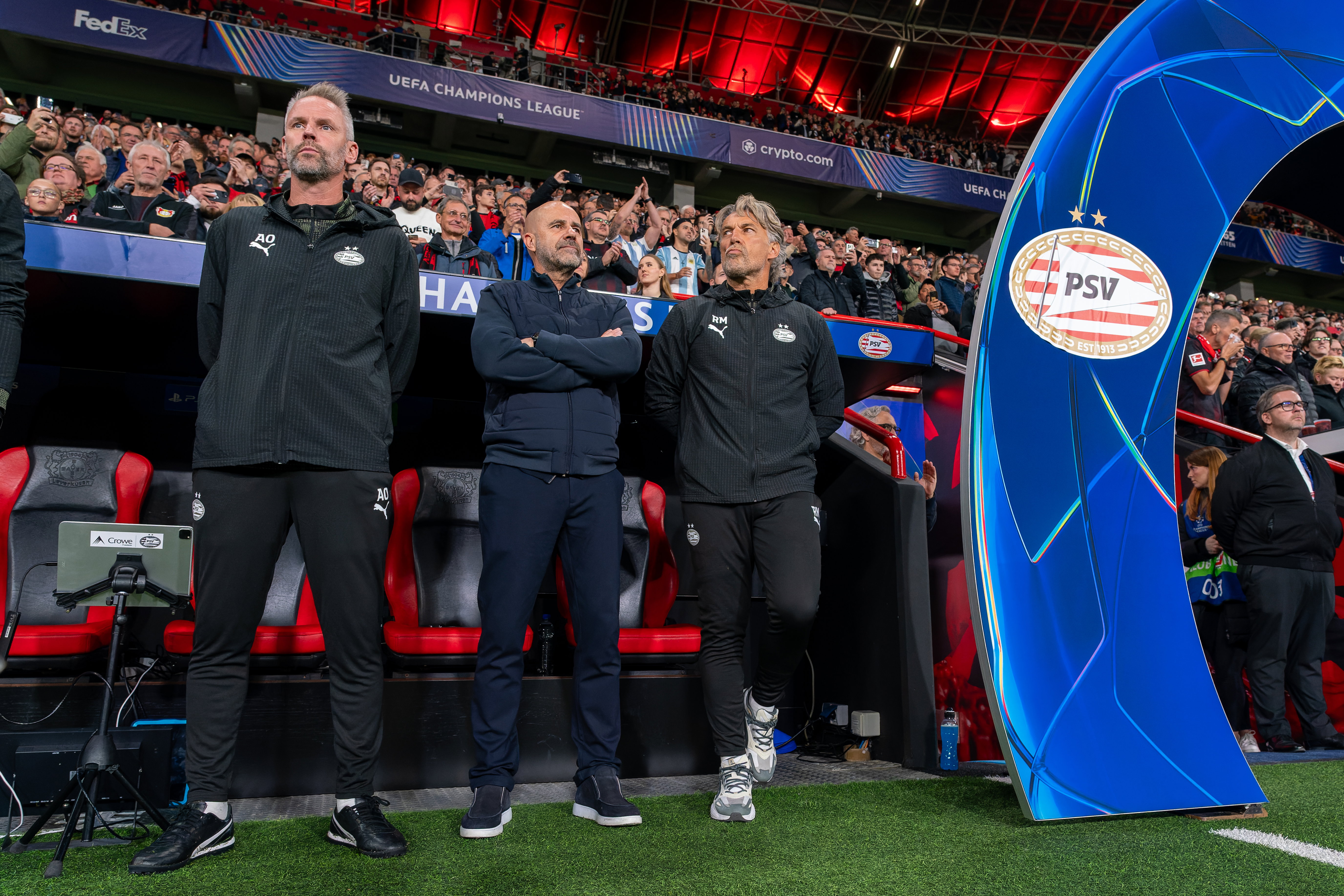 André Ooijer, Peter Bosz en Rob Maas