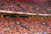 Oranje-fans in de Johan Cruijff ArenA