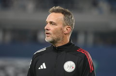 Gerald Sibon voor een wedstrijd met de Ajax Legends