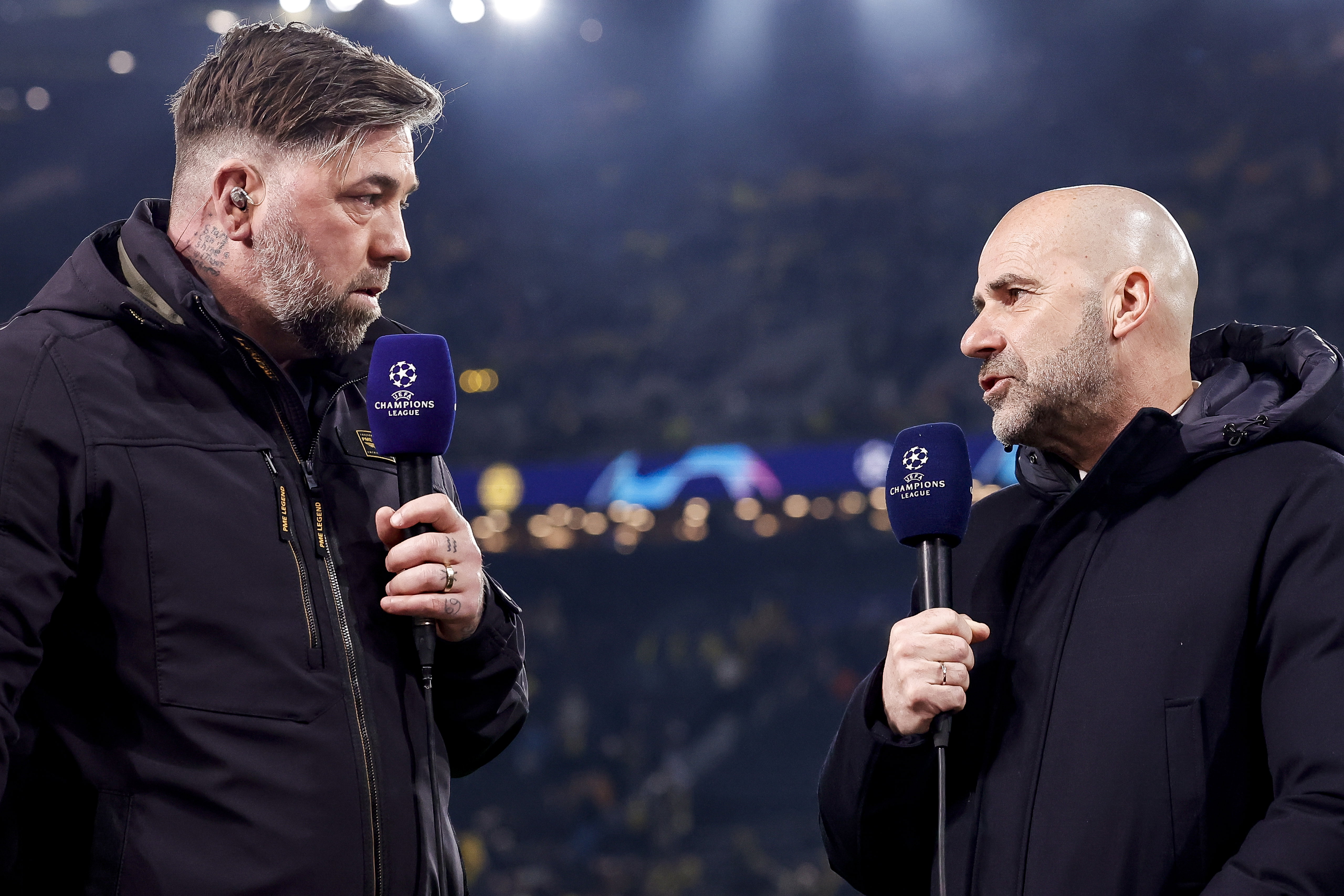 Theo Janssen en Peter Bosz
