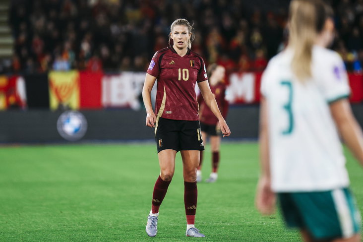 Justine Vanhaevermaet bij België