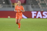 Kee Hubert in actie namens Oranje O17