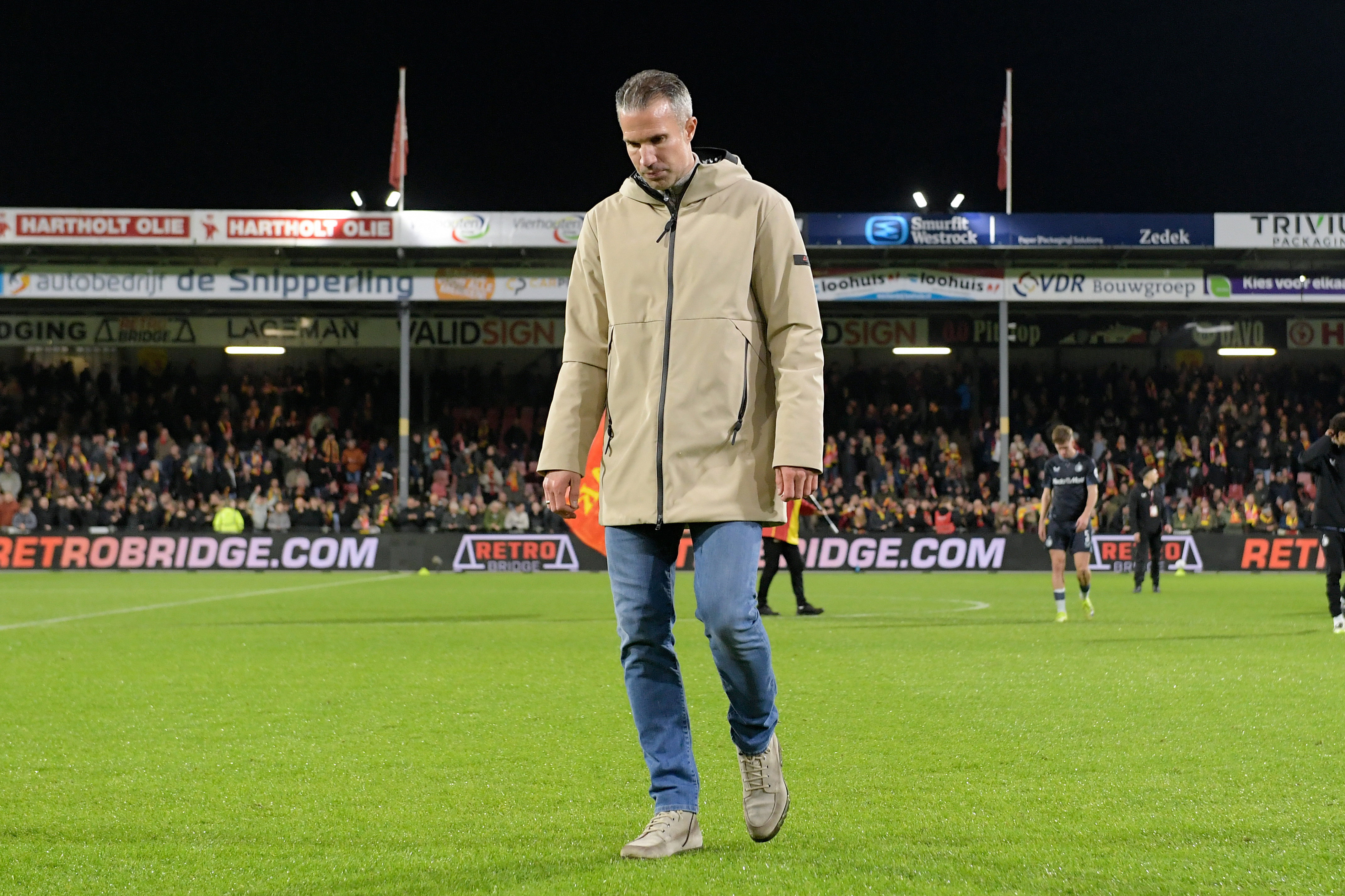 Robin van Persie baalt