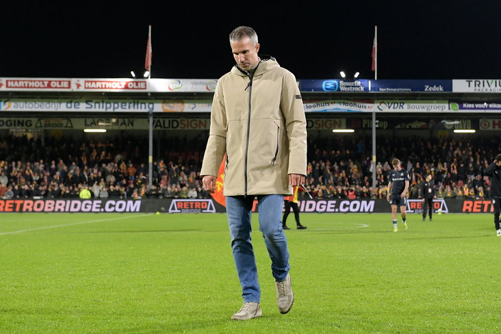 Robin van Persie baalt