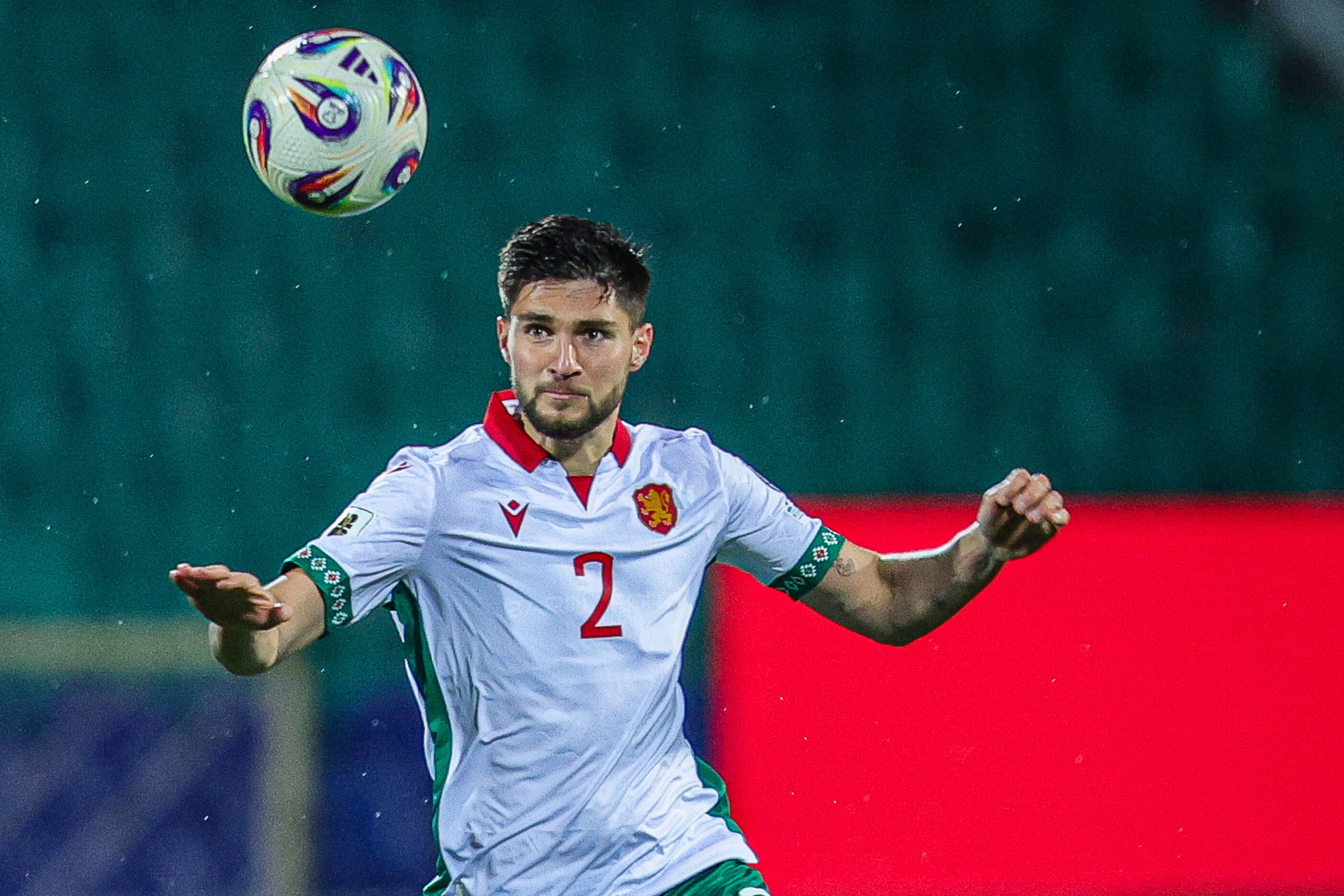 Hristiyan Petrov in actie voor Bulgarije