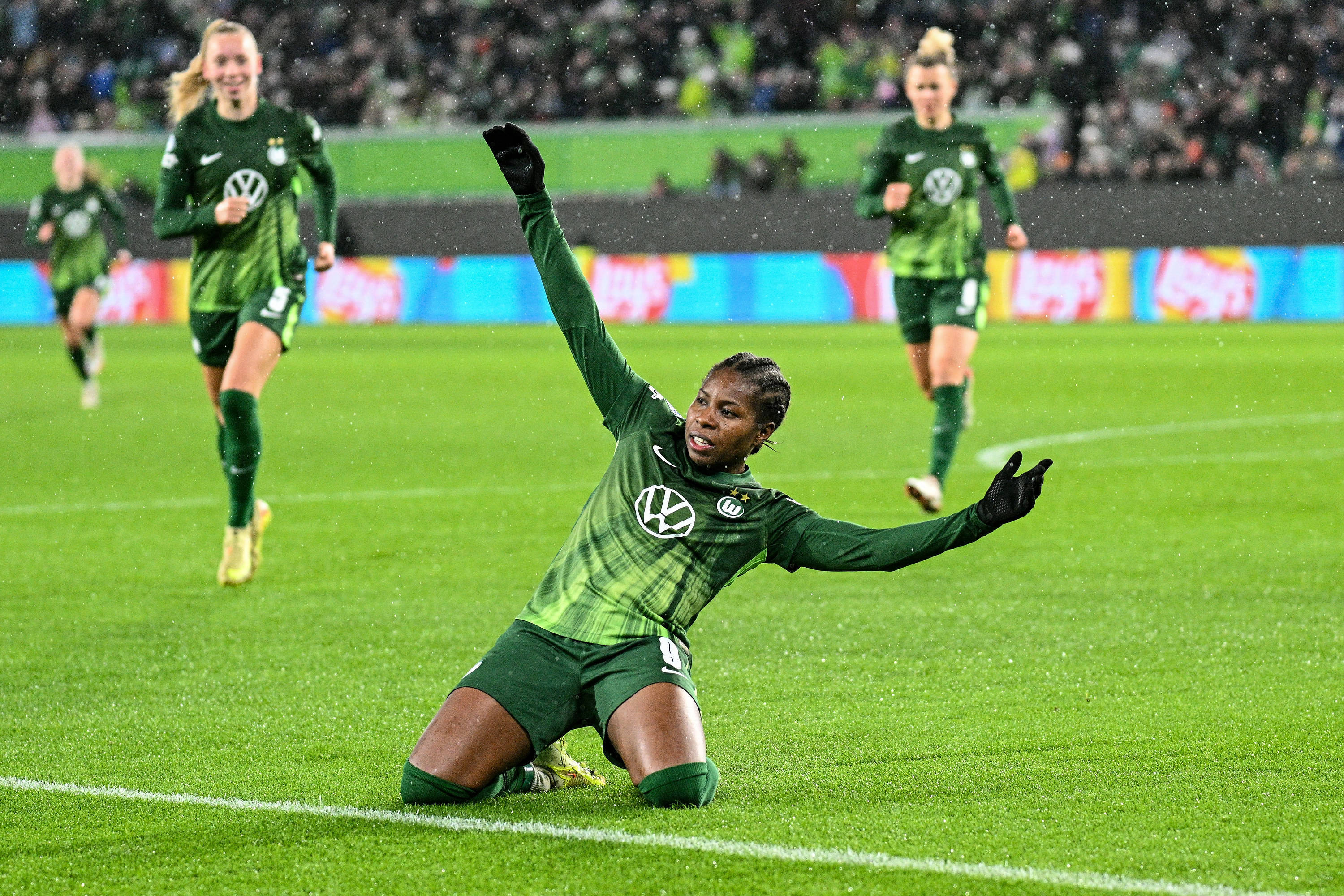 Lineth Beerensteyn juicht