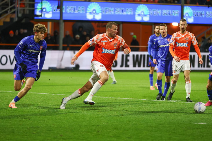 Henk Veerman tegen FC Twente