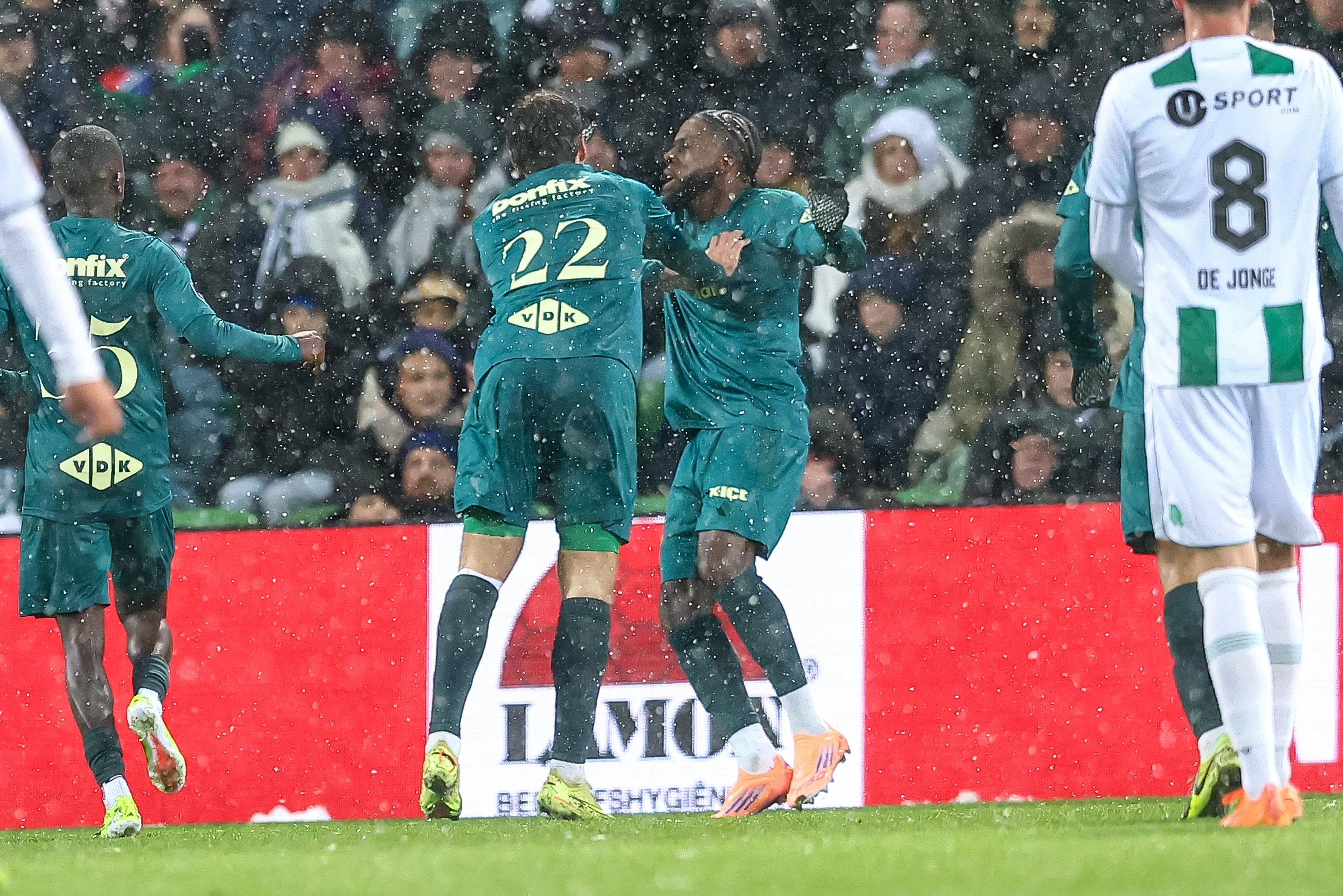 Sherel Floranus tegen FC Groningen