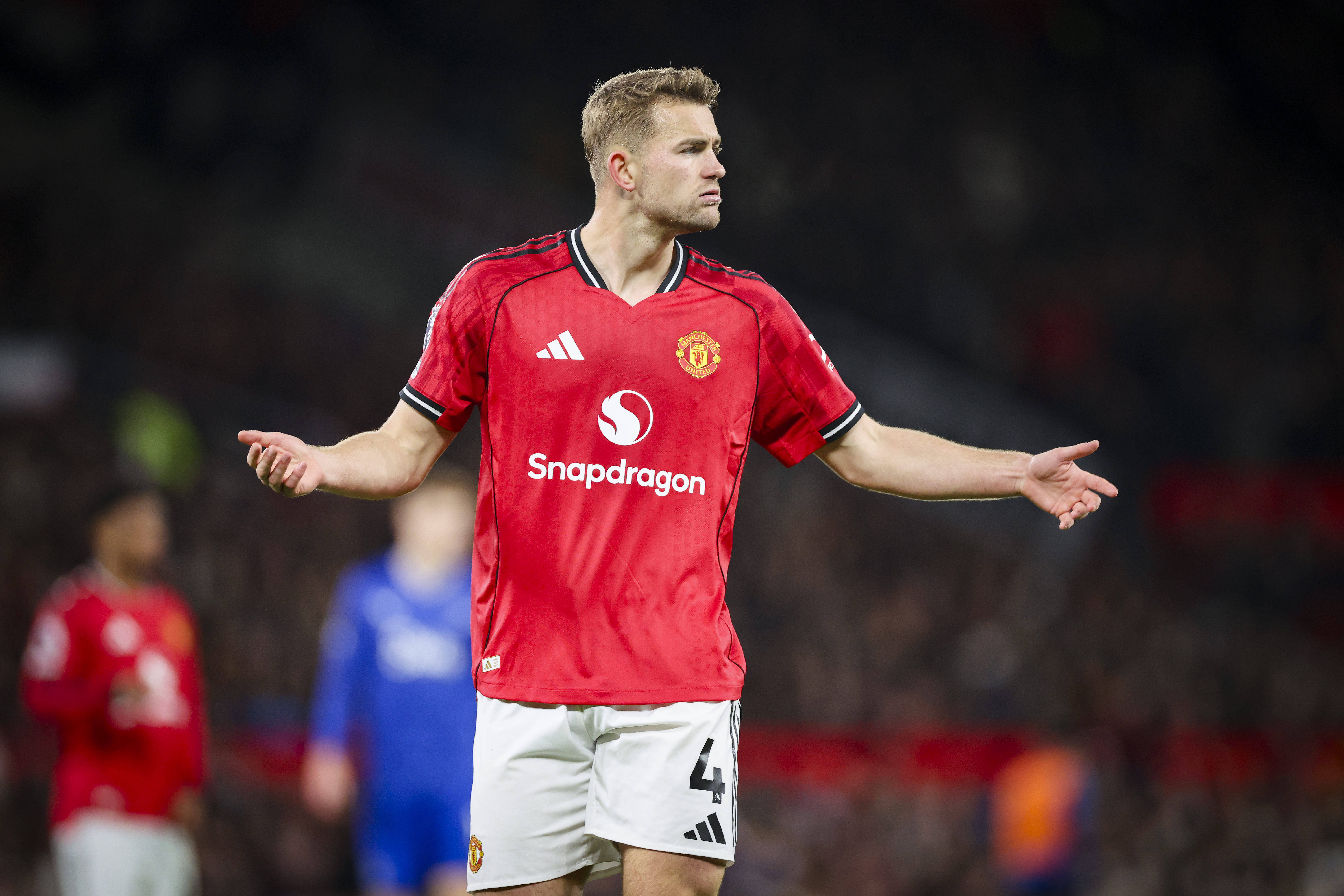 Matthijs de Ligt namens Manchester United