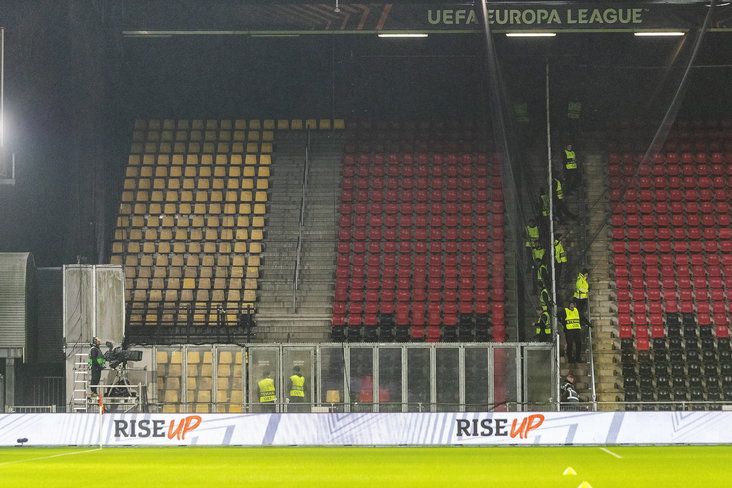Een leeg uitvak in de Adelaarshorst