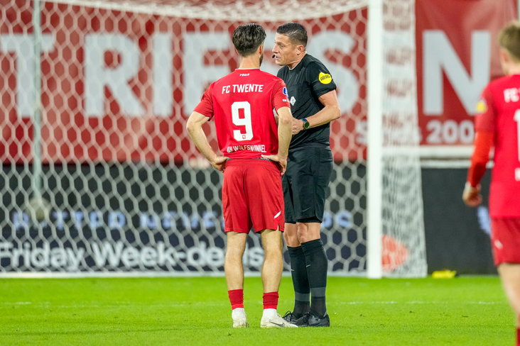 Ricky van Wolfswinkel in gesprek met Jeroen Manschot