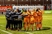De speelsters van de Jong OranjeLeeuwinnen