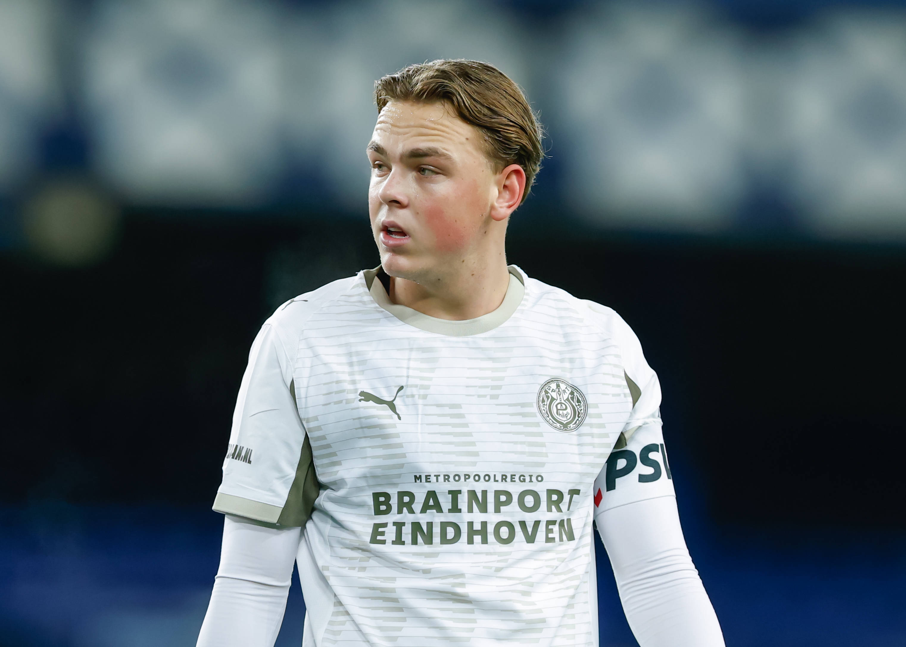 Robin van Duiven namens Jong PSV