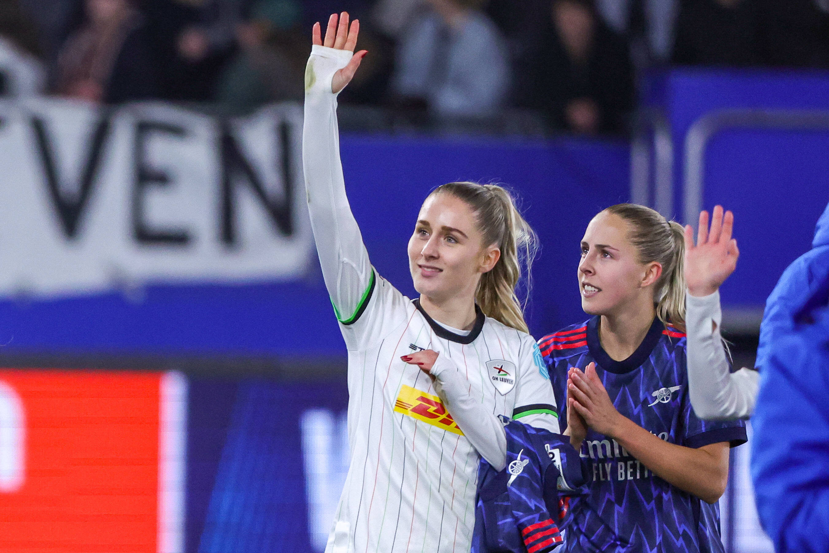 Kim Everaerts en Saar Janssen (OH Leuven)