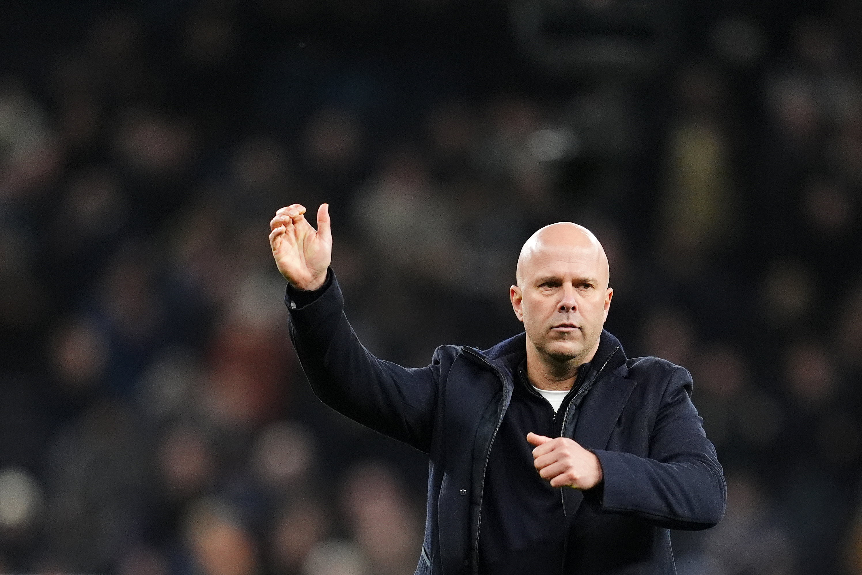 Arne Slot tegen Tottenham Hotspur