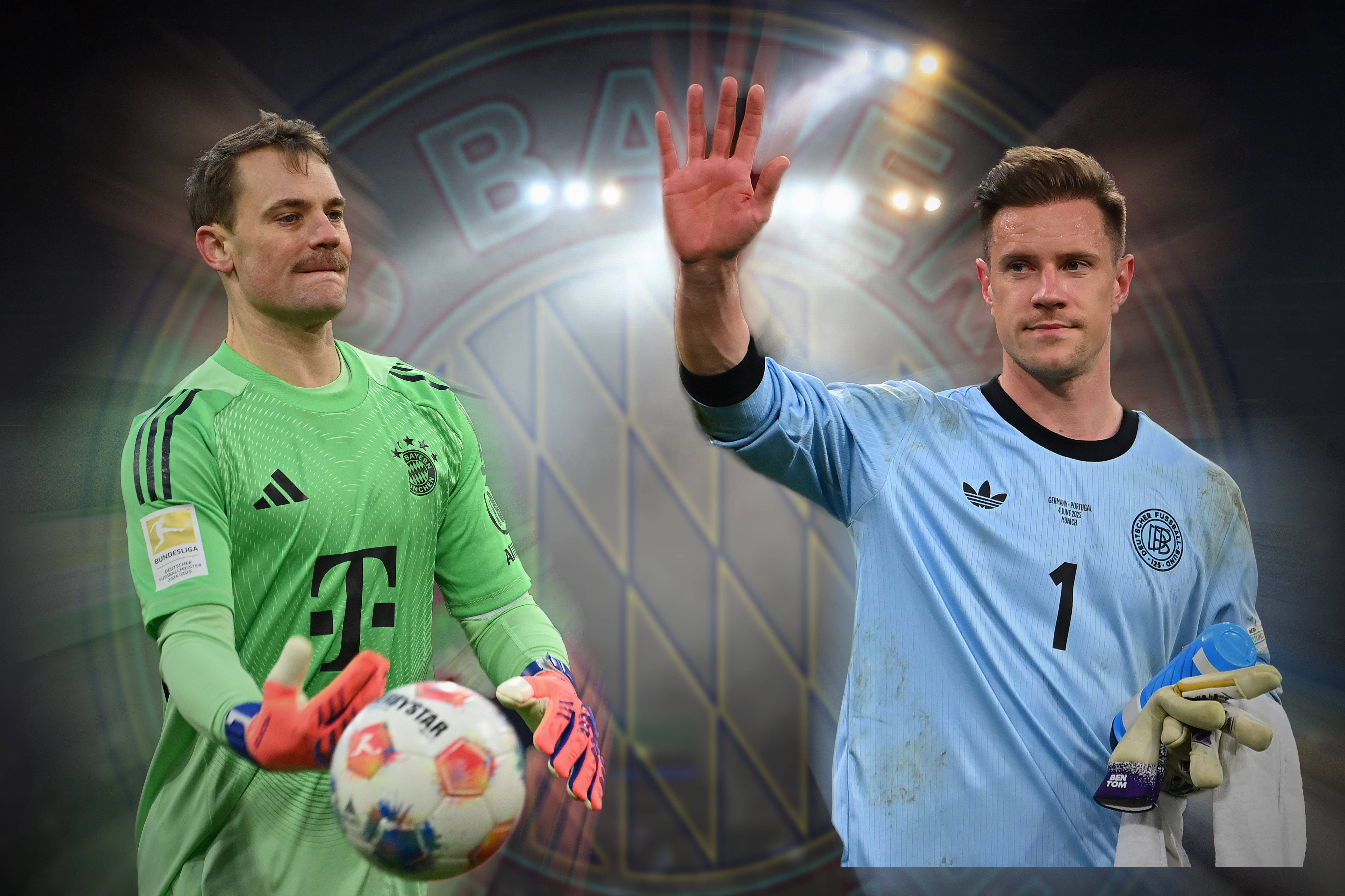 Manuel Neuer en Marc-André Ter Stegen