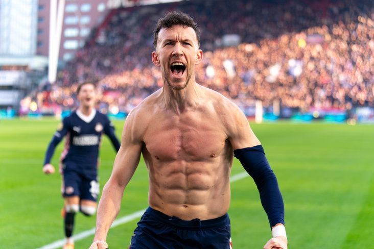 Ivan Perisic juicht