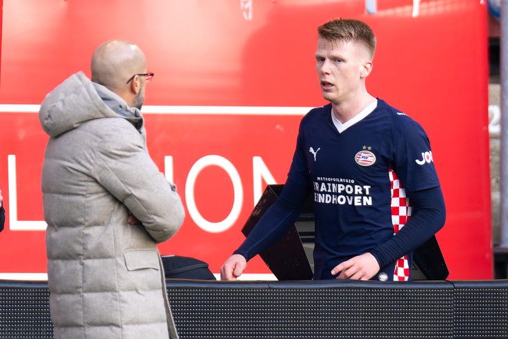 Peter Bosz en Jerdy Schouten