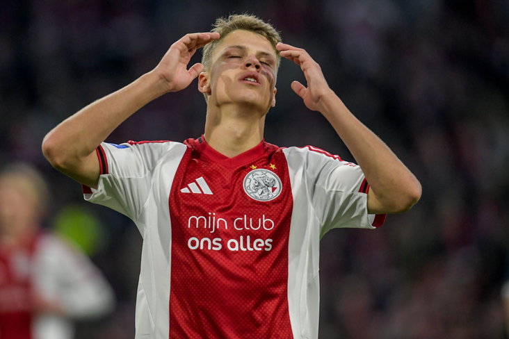 Sean Steur baalt