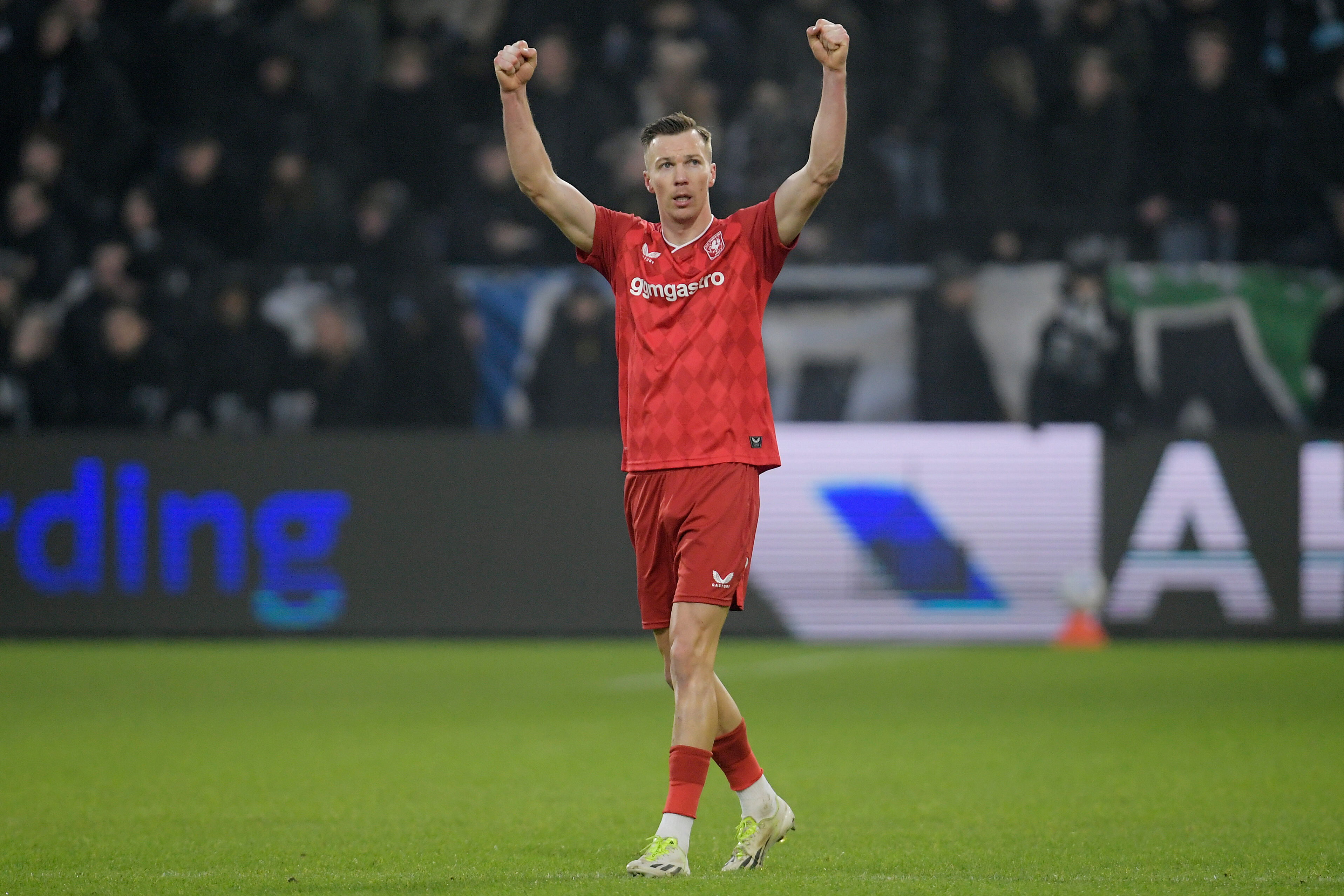 Arno Verschueren juicht