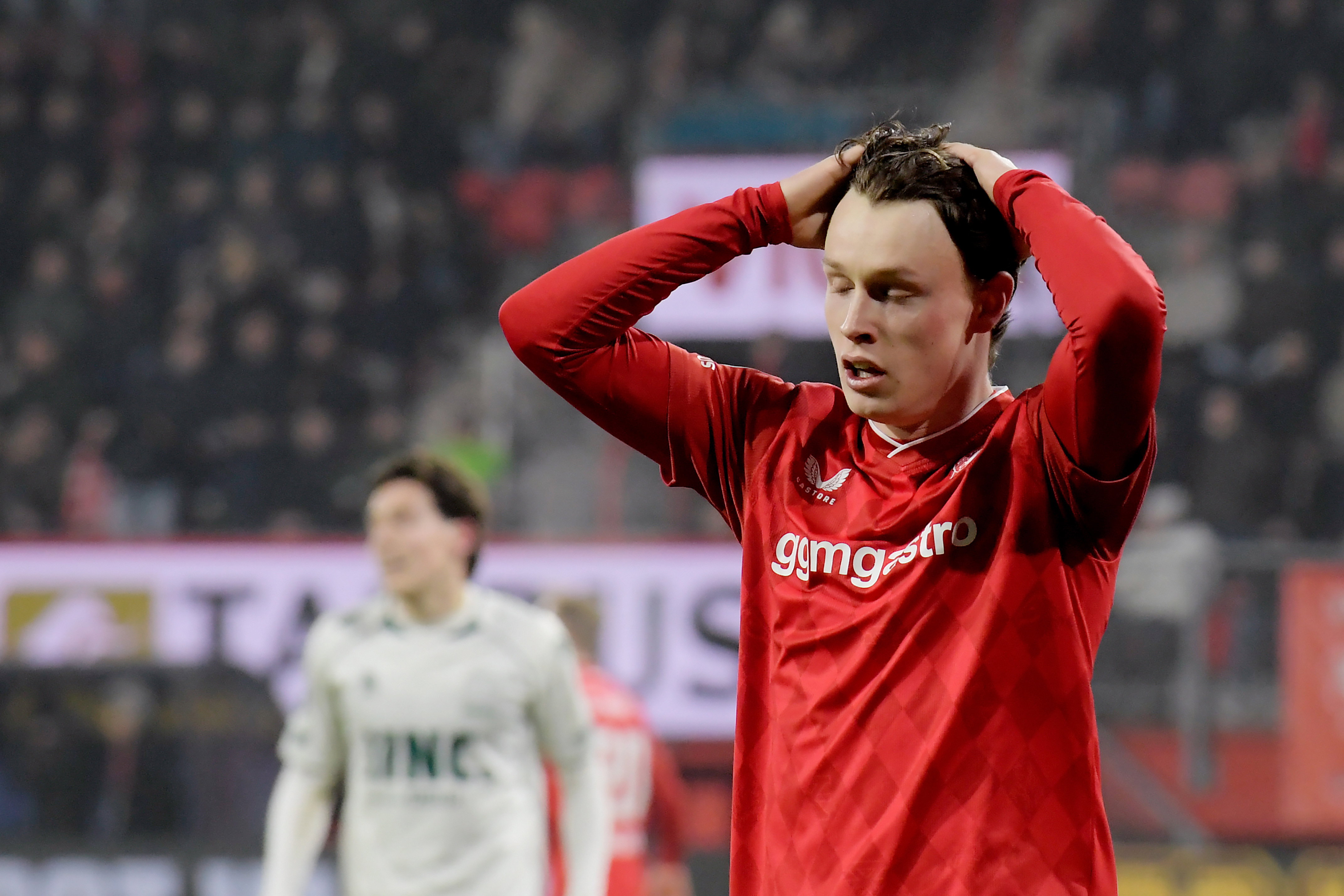 Sondre Ørjasæter baalt na een gemiste kans