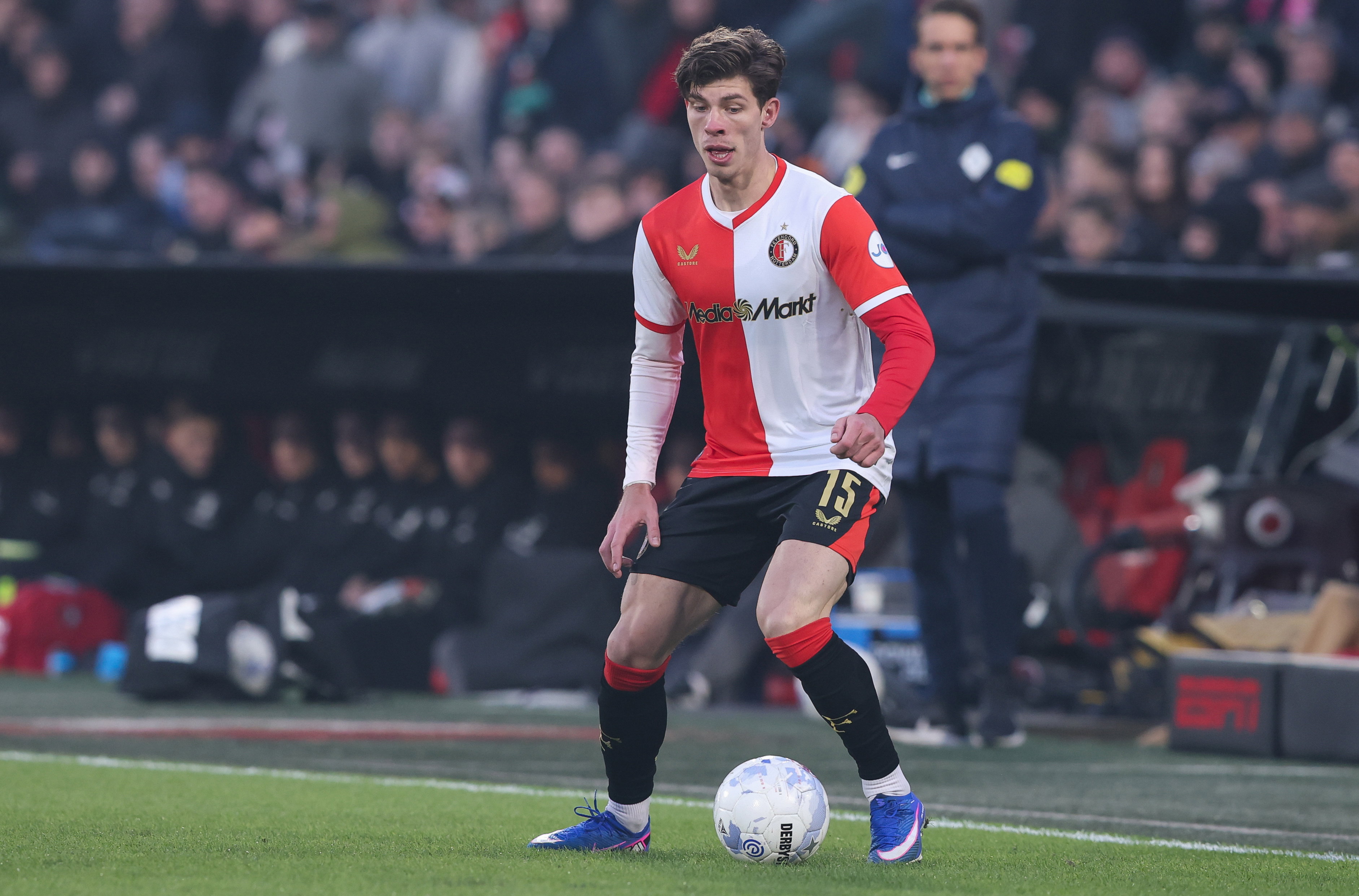 Jordan Bos tegen Heracles Almelo