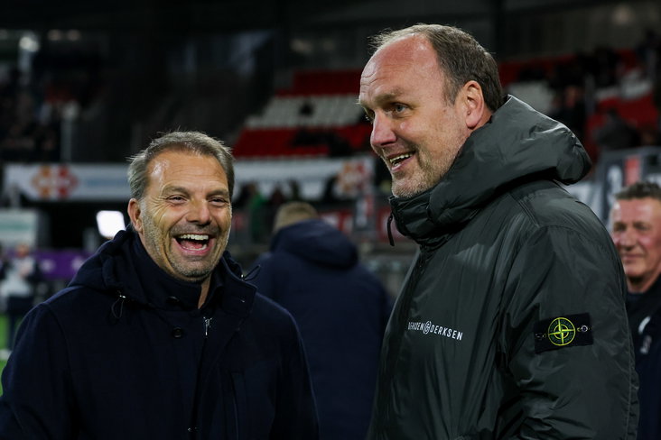 Maurice Steijn en Dick Lukkien
