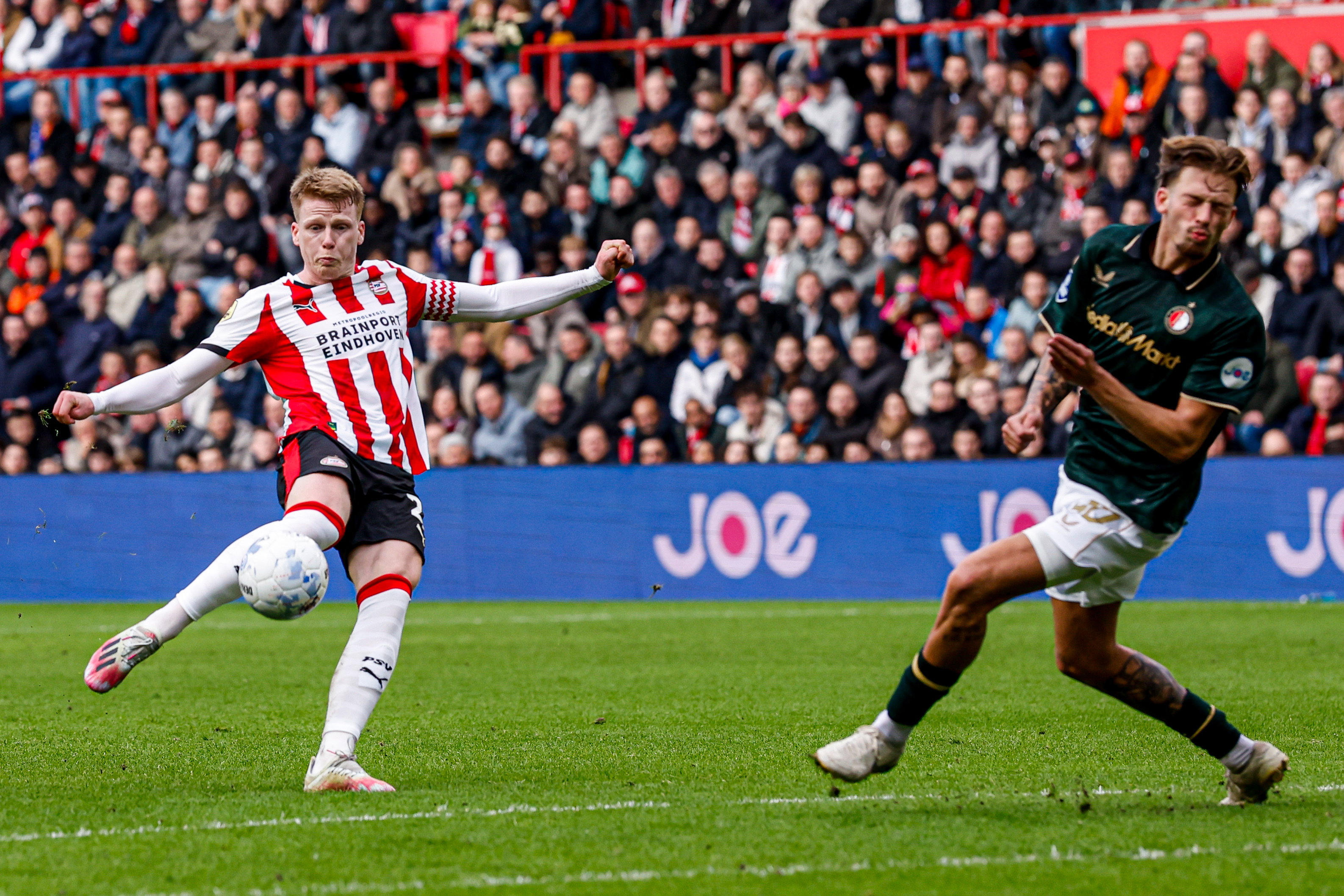 Jerdy Schouten tegen Feyenoord