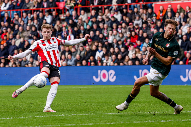 Jerdy Schouten tegen Feyenoord