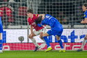 Wouter Goes in duel met Robin Pröpper