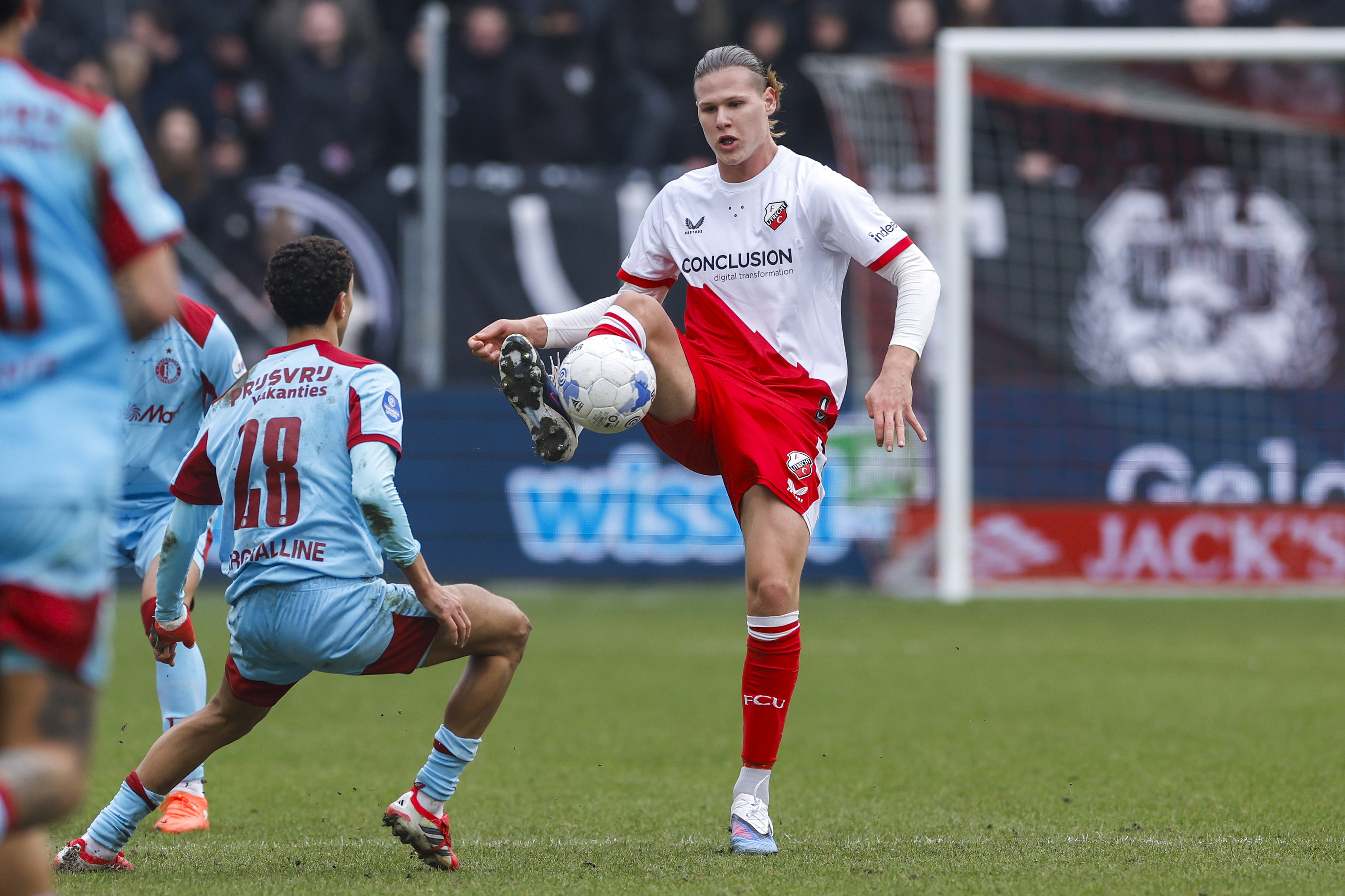 Artem Stepanov tegen Feyenoord