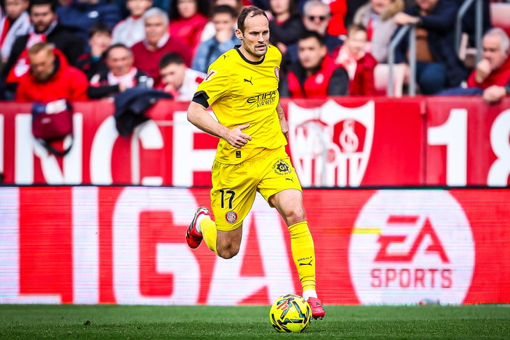 Daley Blind in actie voor Girona