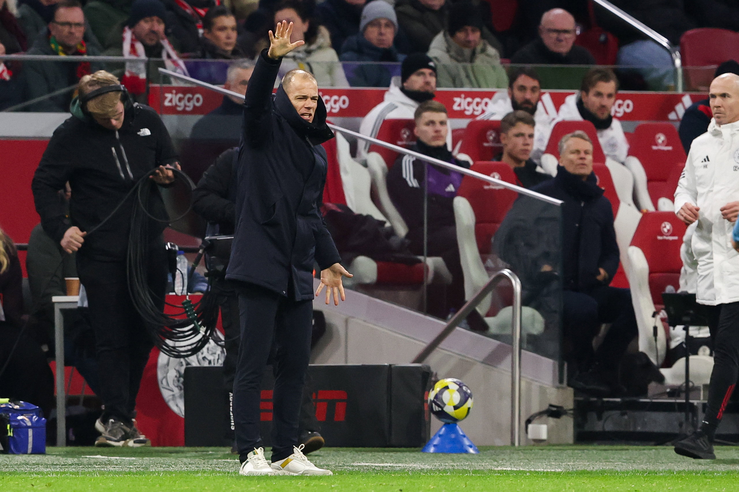 Danny Buijs in de Johan Cruijff ArenA