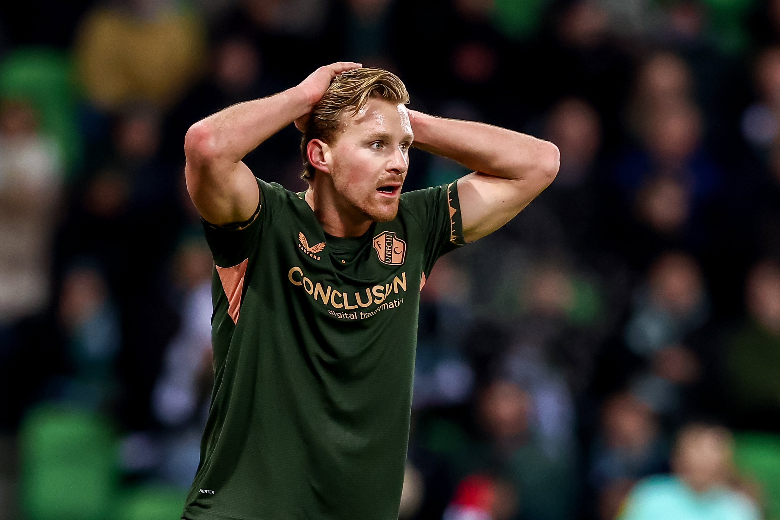 Dani de Wit tegen FC Groningen