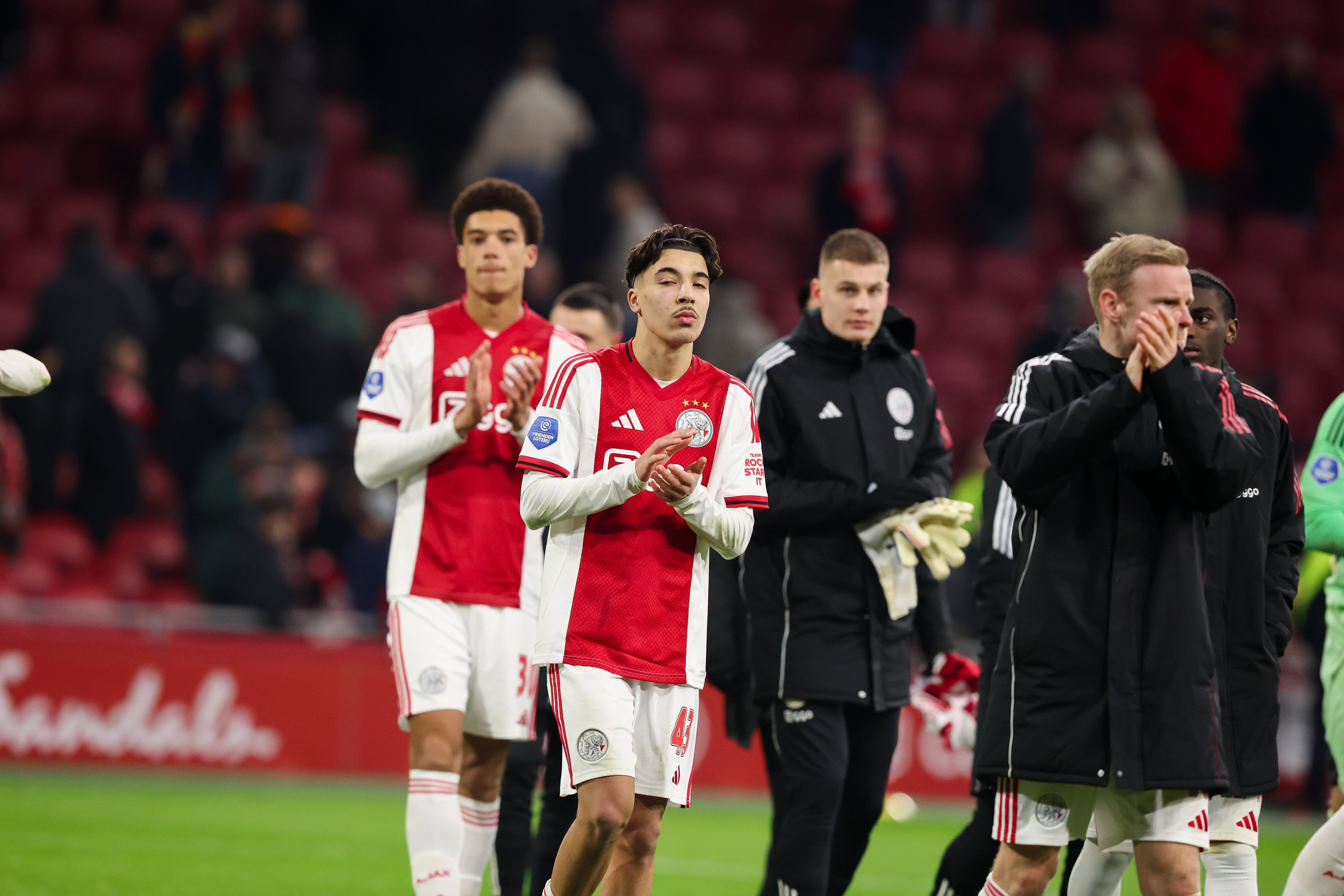 Rayane Bounida en Davy Klaassen