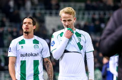 Oskar Zawada en Thijmen Blokzijl balen