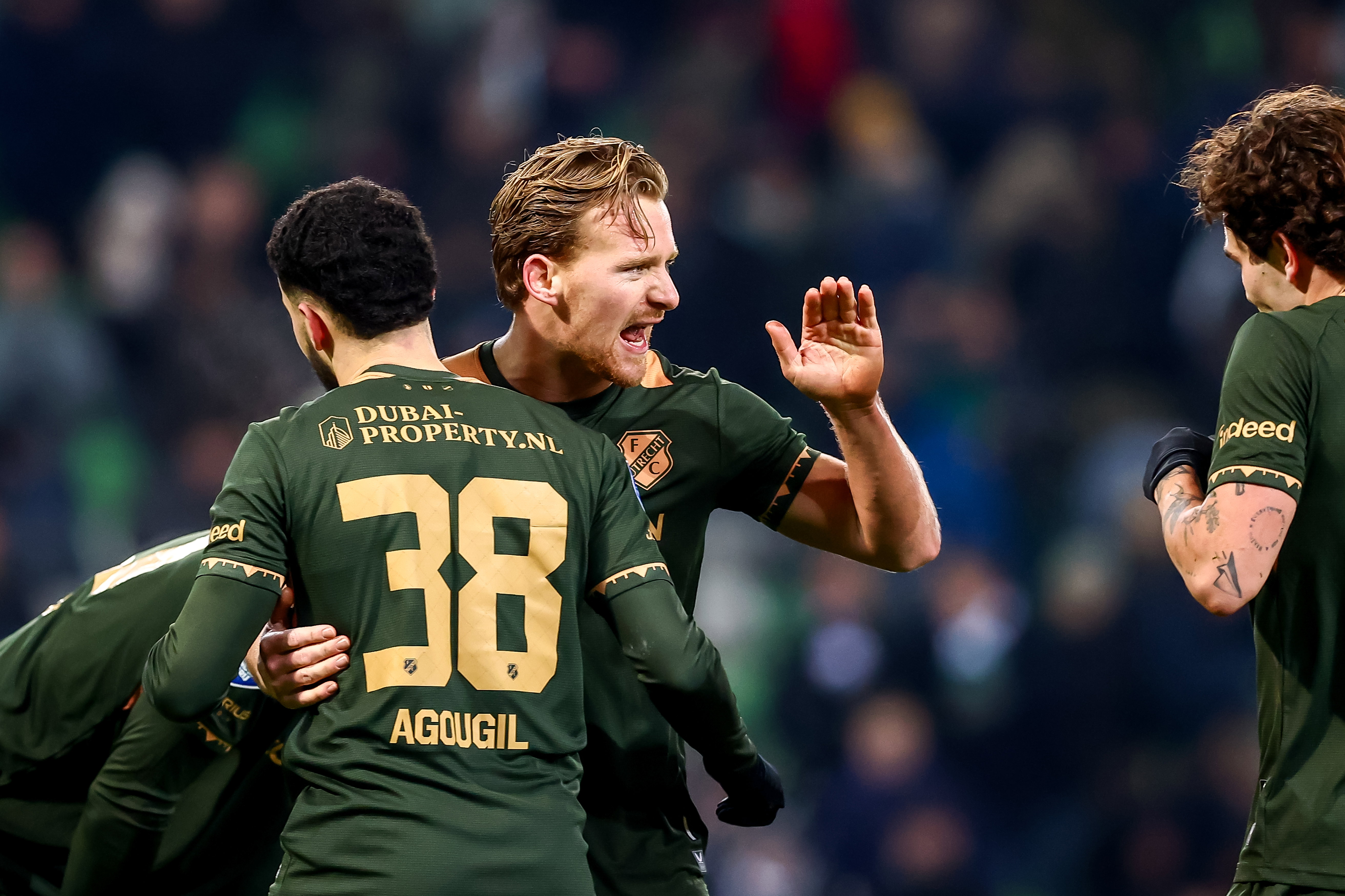 Oualid Agougi bij FC Utrecht