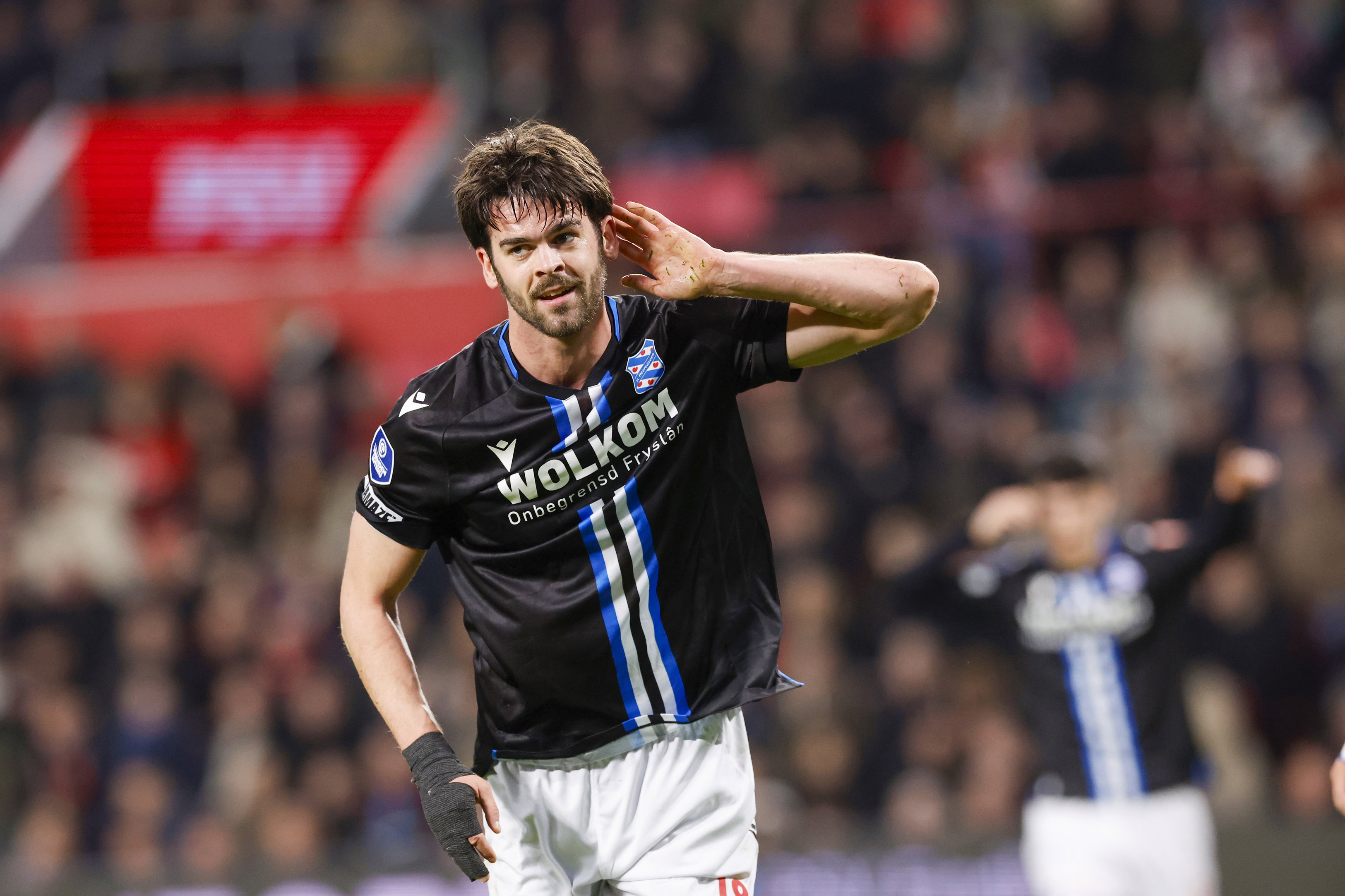 Lasse Nordås na zijn treffer tegen PSV