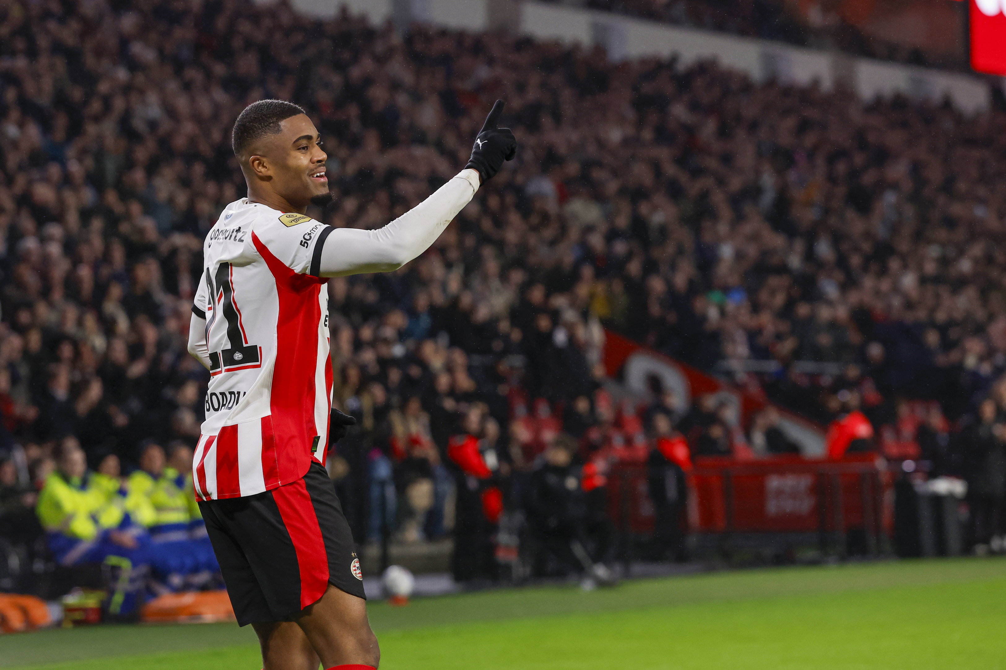 Myron Boadu scoorde tegen SC Heerenveen