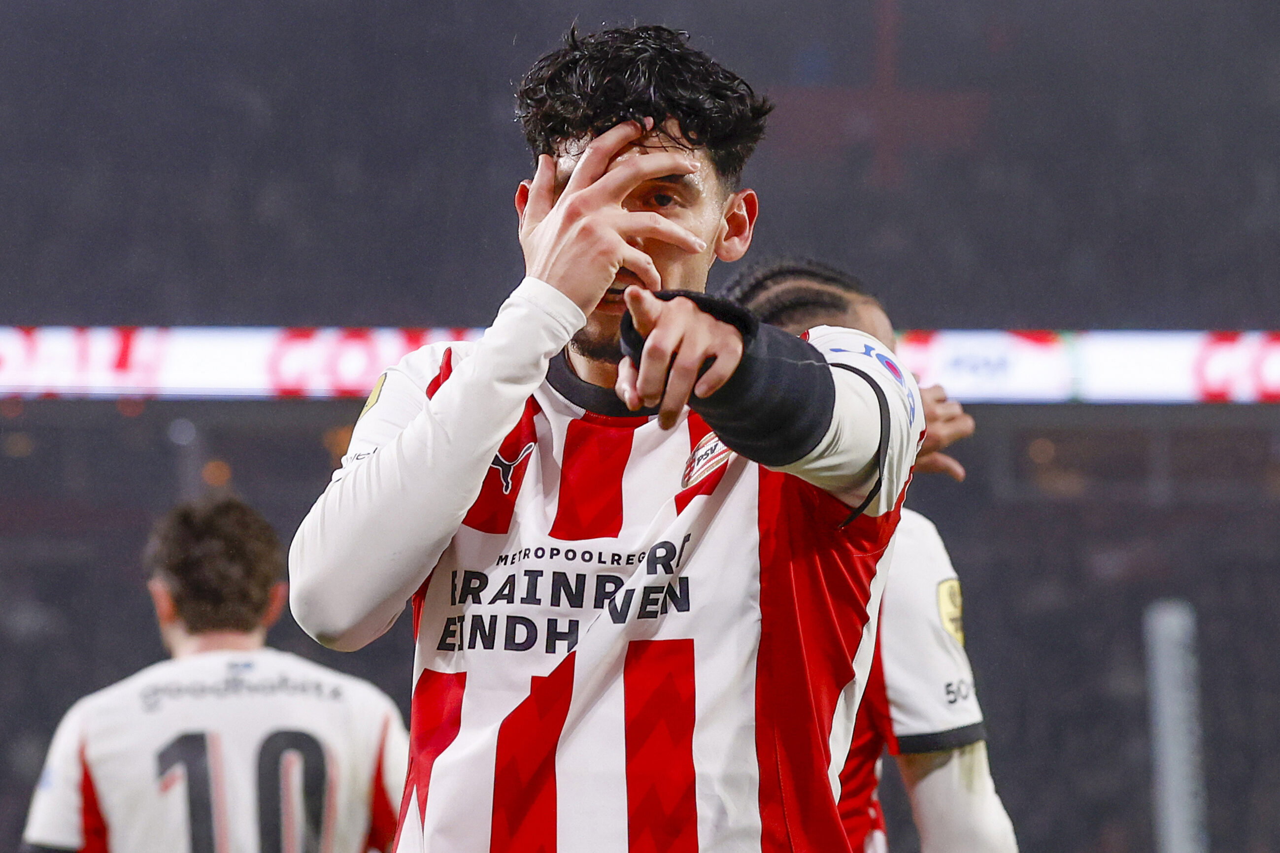 Ricardo Pepi na zijn treffer tegen SC Heerenveen